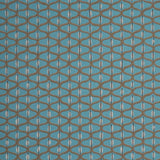 Baker Lifestyle COFFEE BEAN TEAL/SILVER Wallpaper