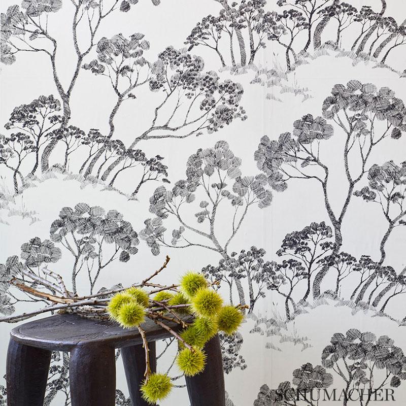 Schumacher Timber ! Natural Wallpaper – DecoratorsBest