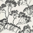 Schumacher Timber ! Black & White Wallpaper