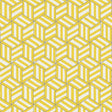 Schumacher Tumbling Blocks Citron Wallpaper