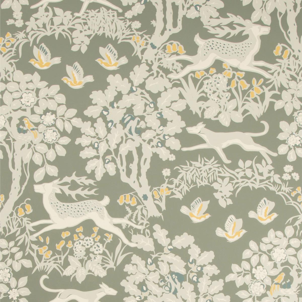 Lee Jofa MILLE FLEUR WP SILVER Wallpaper