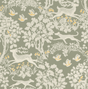 Lee Jofa MILLE FLEUR WP SILVER Wallpaper