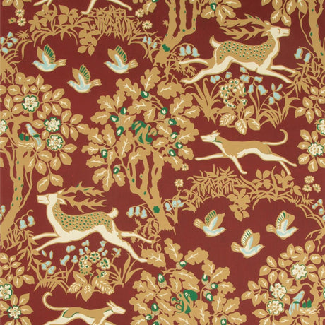 Lee Jofa MILLE FLEUR WP BERRY Wallpaper