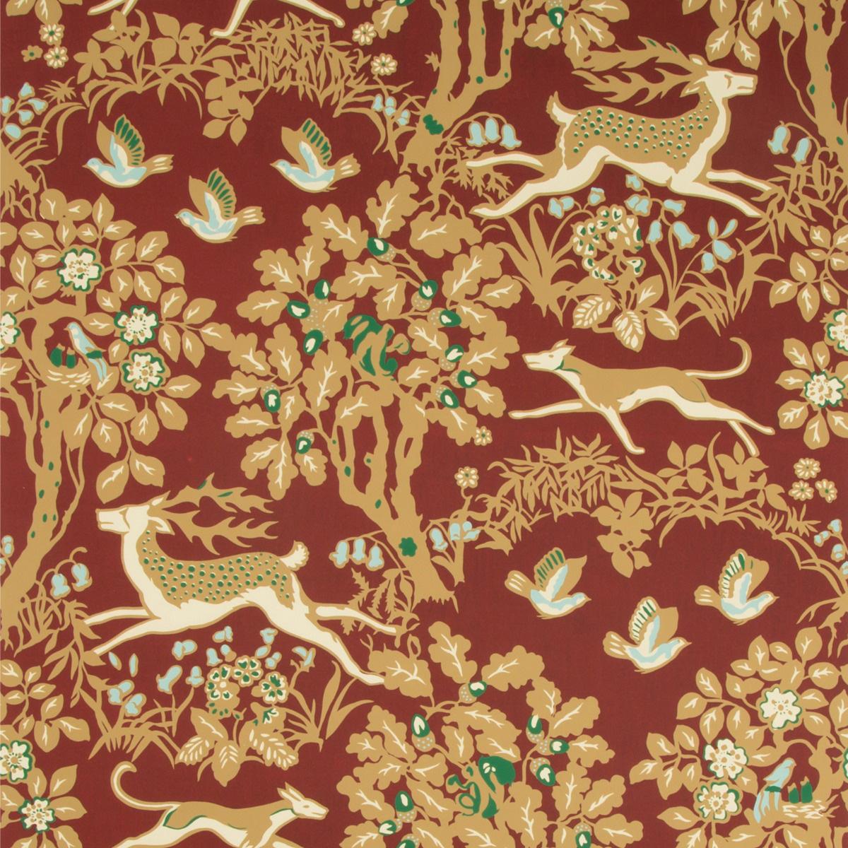 Lee Jofa MILLE FLEUR WP BERRY Wallpaper