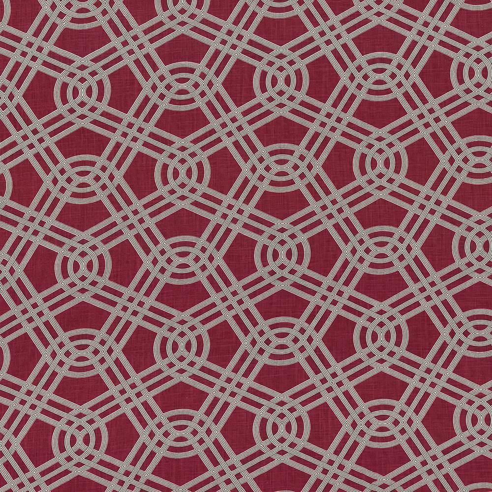 Kasmir Macrame Berry Fabric