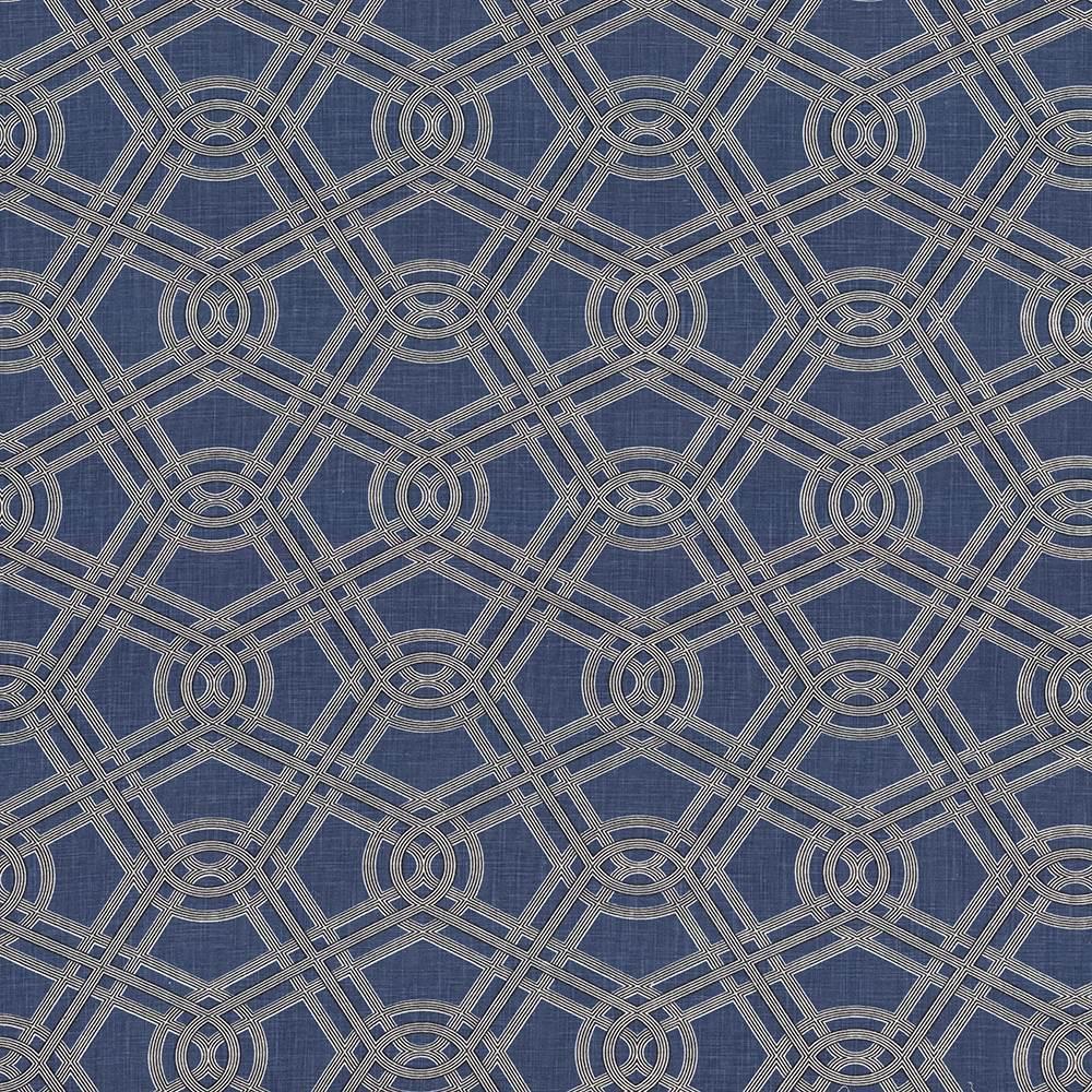 Kasmir Macrame Bluebird Fabric