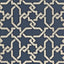 Schumacher Cordoba Embroidery Indigo Fabric
