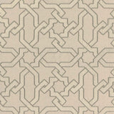 Schumacher Cordoba Embroidery Stone Fabric