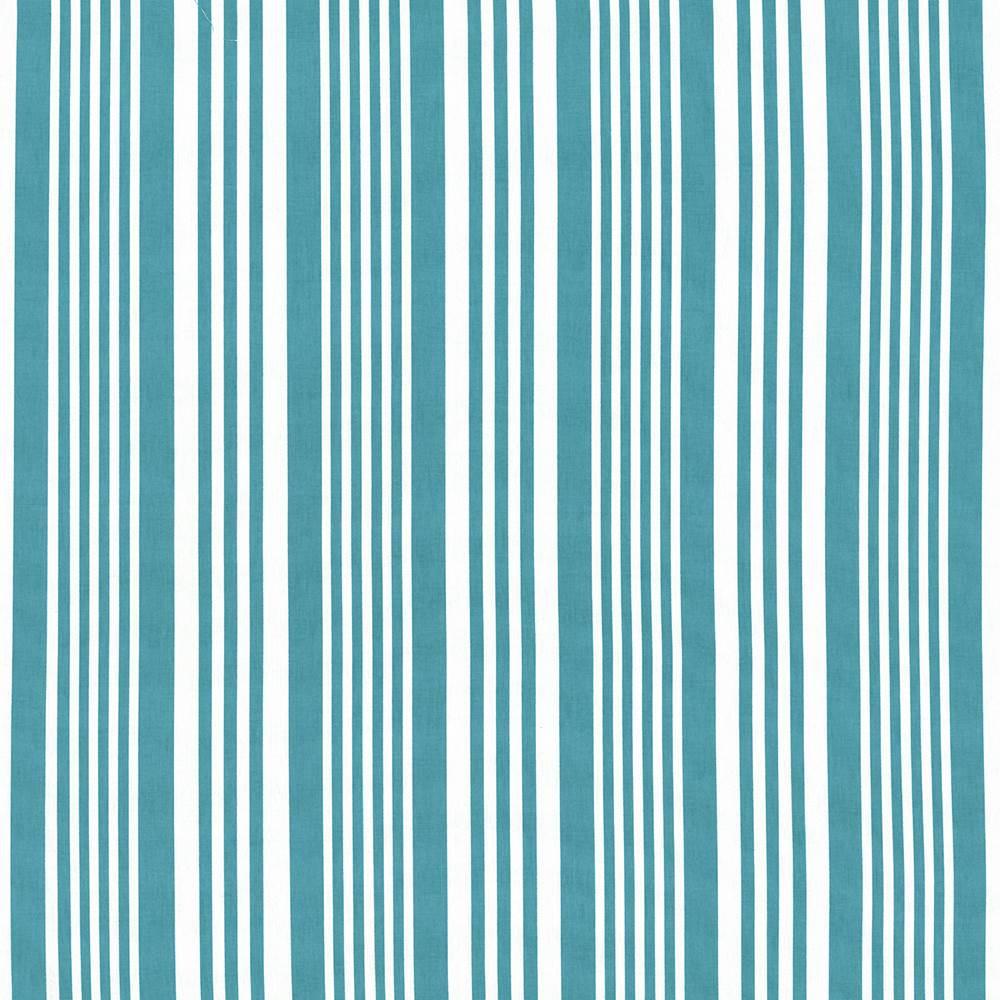 Kasmir Mahina Stripe Turquoise Fabric