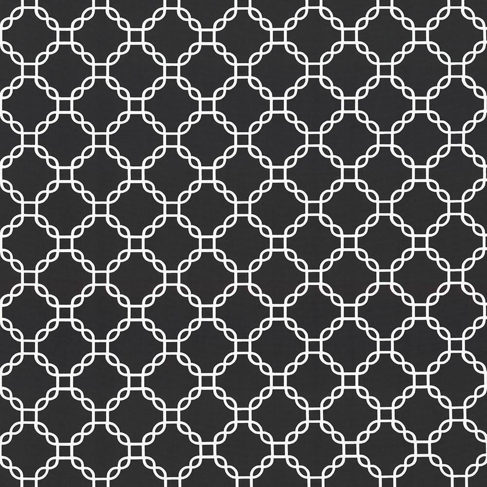 Kasmir Mahina Trellis Black Fabric
