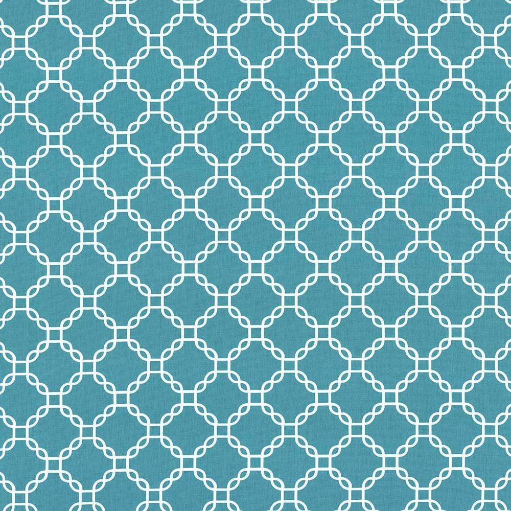Kasmir Mahina Trellis Turquoise Fabric