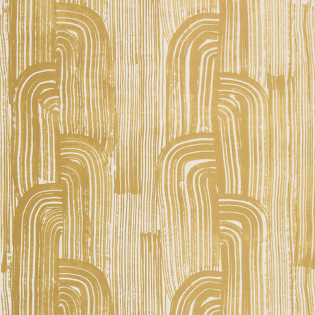 Lee Jofa CRESCENT PAPER GOLD/IVORY Wallpaper