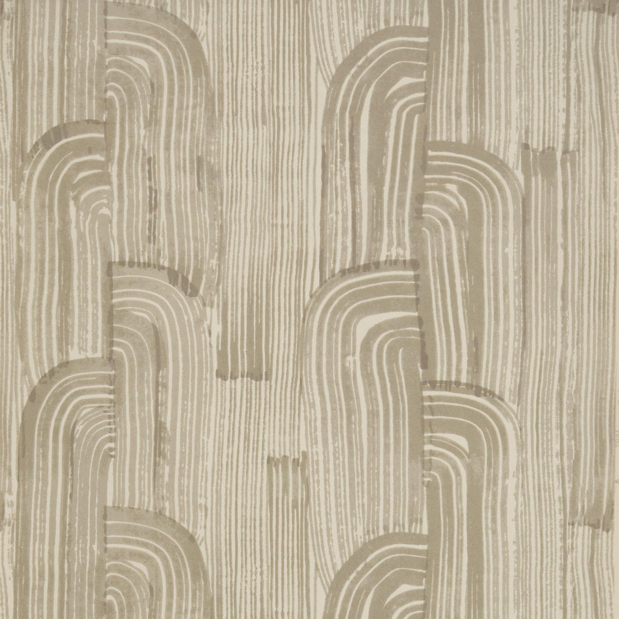 Lee Jofa CRESCENT PAPER TAUPE/PUTTY Wallpaper