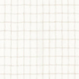 Schumacher Da Vinci Sheer Ivory / Linen Fabric