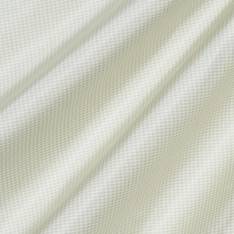 Schumacher Dalton Silk Gingham Aqua Fabric