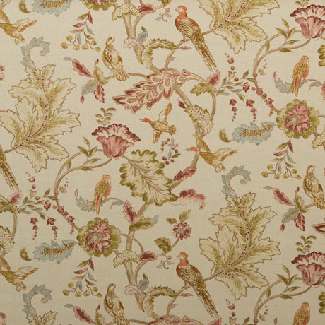 Mulberry EARLY BIRDS NATURAL Fabric