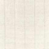 Schumacher Elba Linen Stripe Sheer Ivory / Oat Fabric