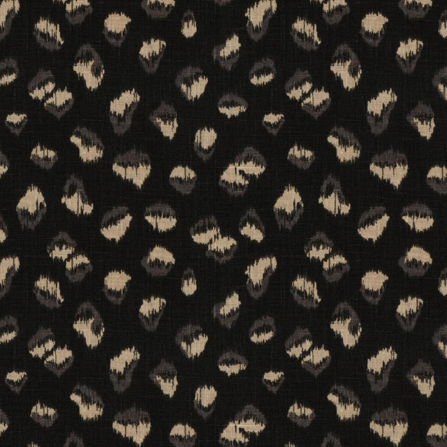 Lee Jofa FELINE EBONY/BEIGE Fabric