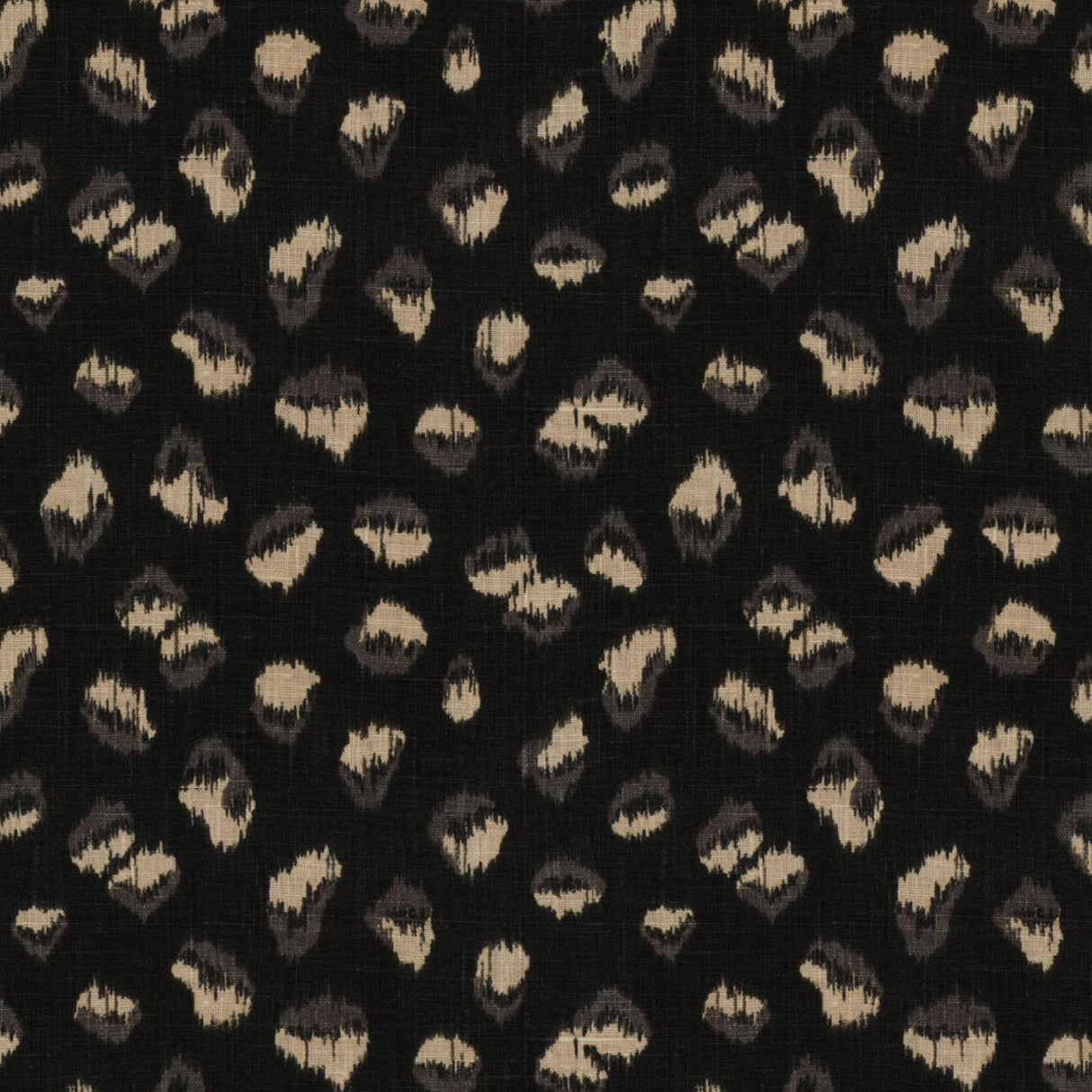 Lee Jofa FELINE EBONY/BEIGE Fabric