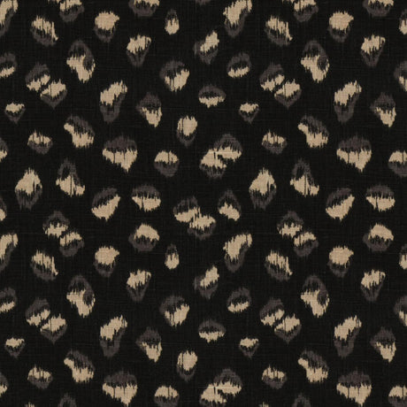 Lee Jofa FELINE EBONY/BEIGE Fabric