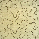 Kravet JIG SAW SILK NATURAL Drapery Fabric