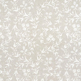 Schumacher Fiorentina Embroidered Sheer Oat Fabric