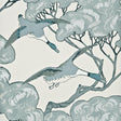 Mulberry FLYING DUCKS AQUA Wallpaper
