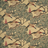 Mulberry FLYING DUCKS CAMEL/GREY Fabric