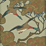 Mulberry FLYING DUCKS SKY/MOSS Wallpaper