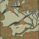 Mulberry FLYING DUCKS SKY/MOSS Wallpaper