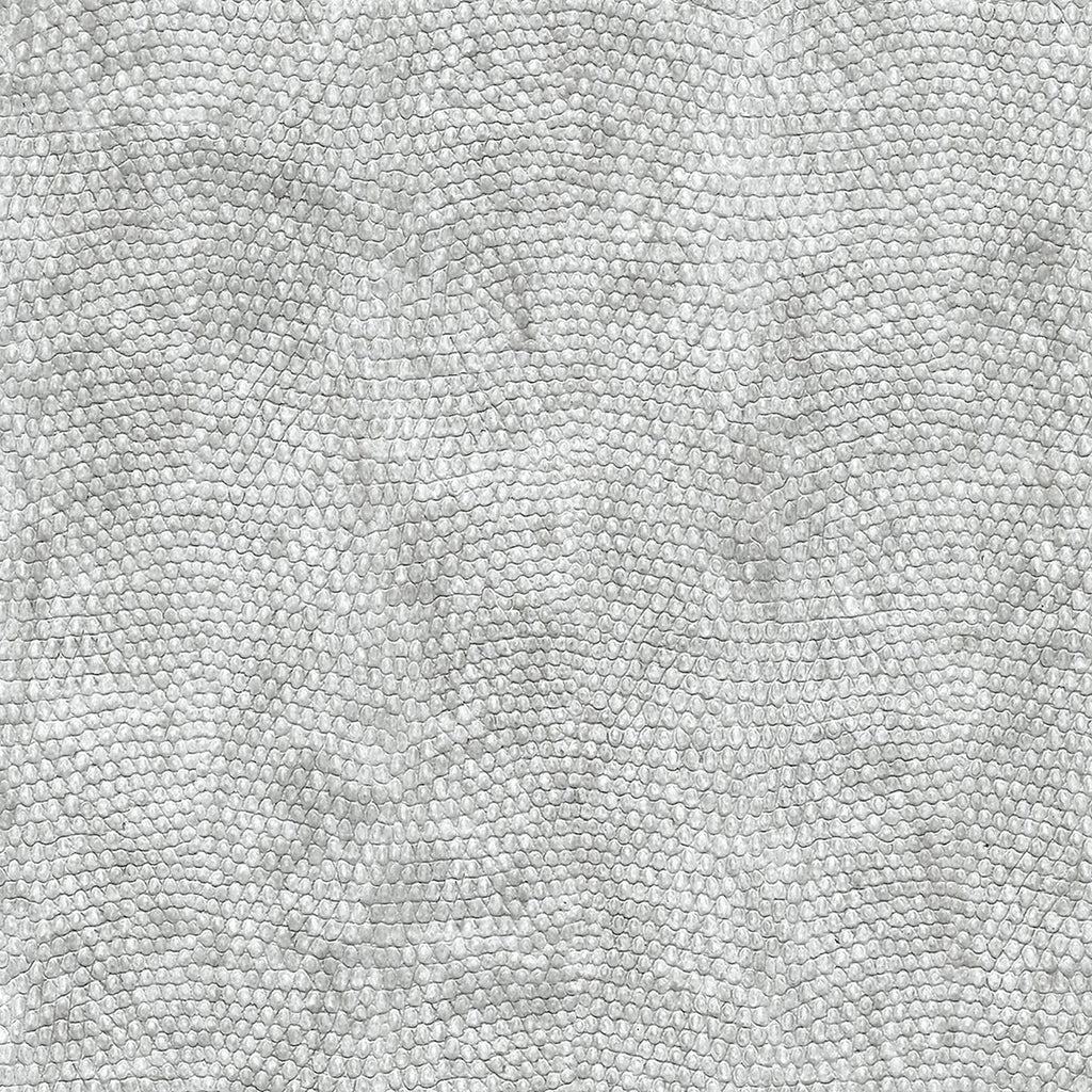 Phillip Jeffries Vinyl Snakeskin Upscaled Grey Wallpaper