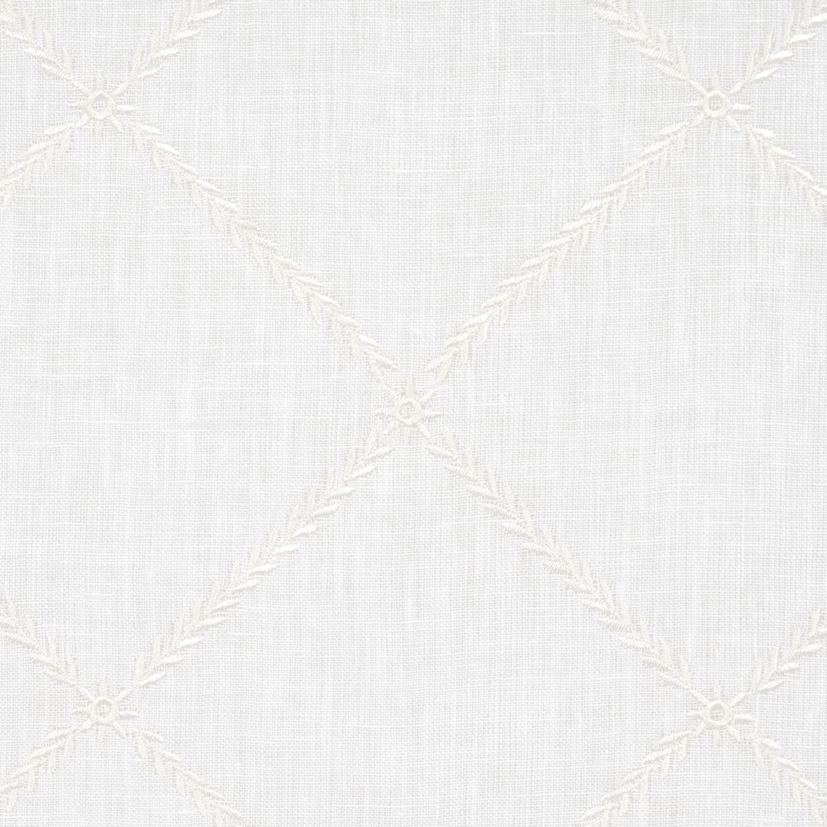 Schumacher Gemma Sheer Blanc Fabric