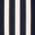 Schumacher Cannes Awning Stripe Denim Fabric