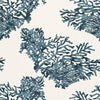 Schumacher Great Barrier Reef Indigo Fabric