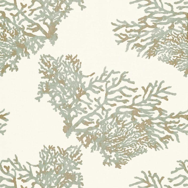 Schumacher Great Barrier Reef Moonstone Fabric