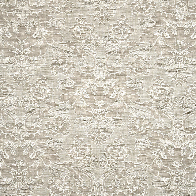 G P & J Baker HARTBURY DAMASK IVORY Fabric