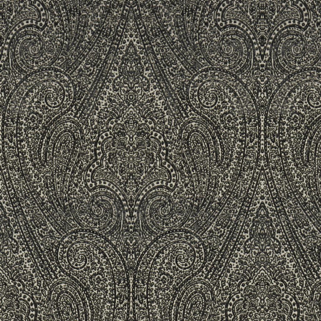 Kravet PAISLEY PLUSH FLINT Upholstery Fabric