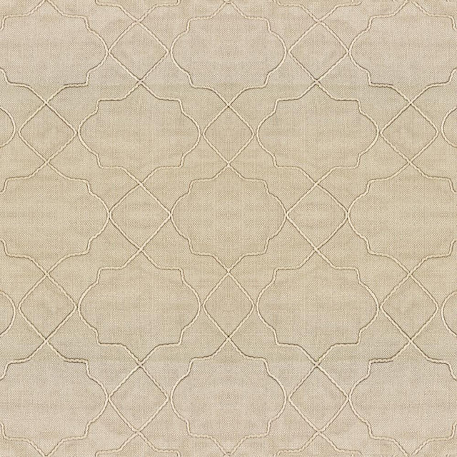 Kasmir Moroccan Trellis Natural Fabric