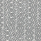 Schumacher Kaleidoscope Smoke Fabric