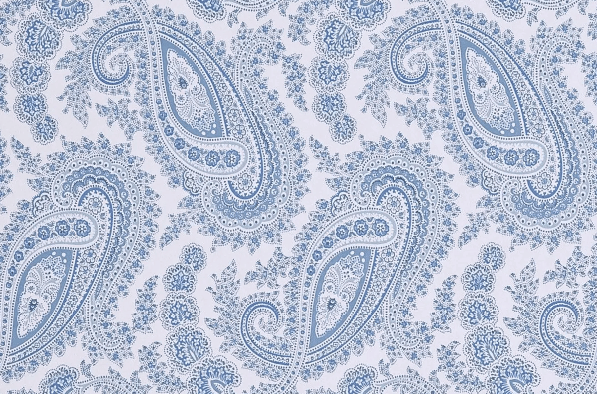 Baker Lifestyle KATHAK PAISLEY DELFT/INDIGO Wallpaper