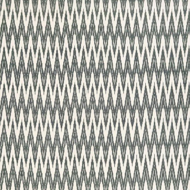 Schumacher Kilimanjaro Ikat Charcoal Fabric