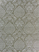 Scalamandre Surat Sisal Silver On Pewter Wallpaper