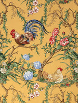 Scalamandre Chanticleer Mustard Fabric