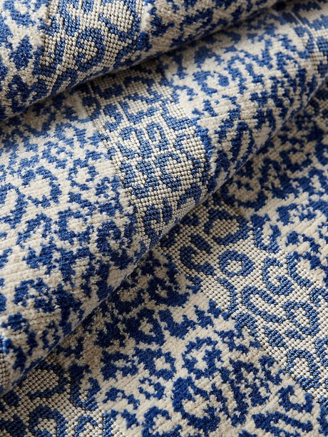 Scalamandre Corbet Blue Fabric