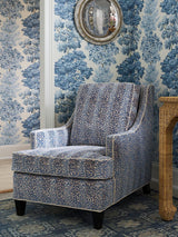 Scalamandre Corbet Blue Fabric