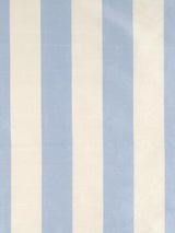 Scalamandre Cornwall Stripe Blue & Cream Fabric