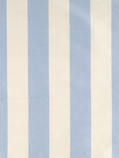 Scalamandre Cornwall Stripe Blue & Cream Fabric