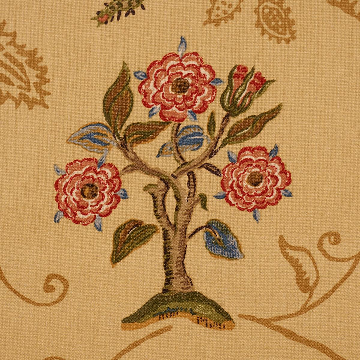 Schumacher La Menagerie Marigold Fabric