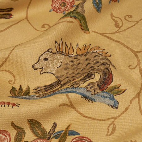 Schumacher La Menagerie Marigold Fabric
