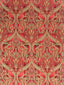 Scalamandre Highland Fling Printed Velvet Reds & Pink Fabric